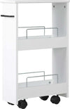Carrello-Salvaspazio-Multiuso-in-Legno-MDF-e-Ruote,-42.5x20.3x66.7cm,-Bianco-TY9838-280V00WTTY9