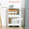 Carrello-Salvaspazio-Multiuso-in-Legno-MDF-e-Ruote,-42.5x20.3x66.7cm,-Bianco-TY9838-280V00WTTY9