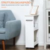 Carrello-Salvaspazio-Multiuso-in-Legno-MDF-e-Ruote,-42.5x20.3x66.7cm,-Bianco-TY9838-280V00WTTY9