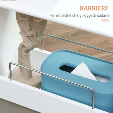 Carrello-Salvaspazio-Multiuso-in-Legno-MDF-e-Ruote,-42.5x20.3x66.7cm,-Bianco-TY9838-280V00WTTY9