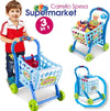 CARRELLO SPESA SUPERMARKET PER BAMBINI ROSA AZZURRO CON FRUTTA E VERDURA 3IN1 Giochi e giocattoli/Giochi d'imitazione e accessori di travestimento/Negozi e accessori Trade Shop italia - Napoli, Commerciovirtuoso.it
