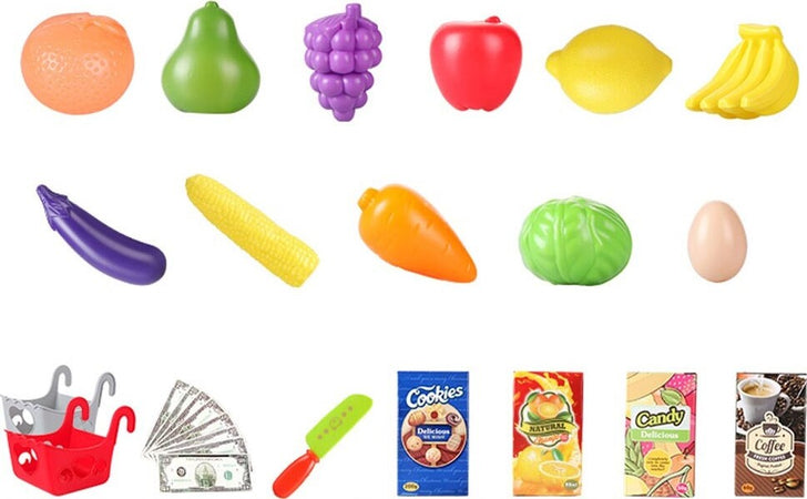 CARRELLO SPESA SUPERMARKET PER BAMBINI ROSA AZZURRO CON FRUTTA E VERDURA 3IN1 Giochi e giocattoli/Giochi d'imitazione e accessori di travestimento/Negozi e accessori Trade Shop italia - Napoli, Commerciovirtuoso.it