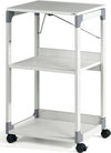 Carrello System - 50 8 x 43 2 x 88 2 cm - 3 ripiani - con ruote - per videoproiettore - grigio - Durable Casa e cucina/Arredamento/Studio/Scrivanie e postazioni di lavoro/Postazioni di lavoro per computer Eurocartuccia - Pavullo, Commerciovirtuoso.it