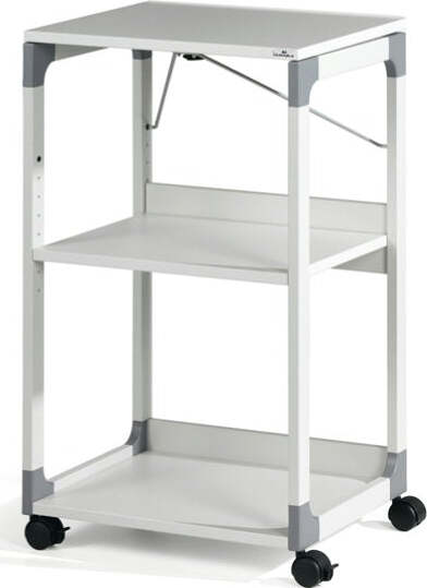 Carrello System - 50 8 x 43 2 x 88 2 cm - 3 ripiani - con ruote - per videoproiettore - grigio - Durable Casa e cucina/Arredamento/Studio/Scrivanie e postazioni di lavoro/Postazioni di lavoro per computer Eurocartuccia - Pavullo, Commerciovirtuoso.it