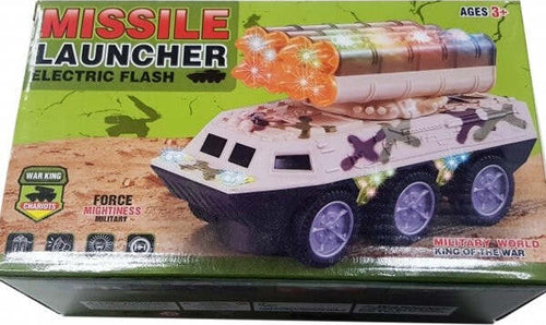 Carro-Armato-Lancia-Missili-Led-Luci-Suoni-Funzione-Mistero-Tiger-Gioco-Bimbo