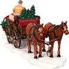 Carrozza con alberi di Natale e cavalli in poliresina per villaggio natalizio Casa e cucina/Decorazioni per interni/Addobbi e decorazioni per ricorrenze/Decorazioni natalizie/Oggettistica MagiediNatale.it - Altamura, Commerciovirtuoso.it
