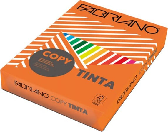 Carta Copy Tinta - A3 - 160 gr - colori forti arancio - Fabriano - conf. 125 fogli Casa e cucina/Hobby creativi/Carta e lavorazione della carta/Carta/Carta decorativa Eurocartuccia - Pavullo, Commerciovirtuoso.it