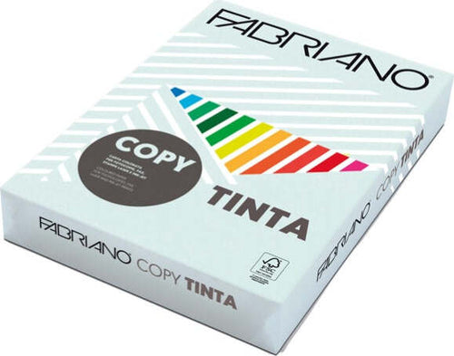 Carta Copy Tinta - A4 - 80 gr - colore tenue celeste chiaro - Fabriano - conf. 500 fogli Casa e cucina/Hobby creativi/Carta e lavorazione della carta/Carta/Carta decorativa Eurocartuccia - Pavullo, Commerciovirtuoso.it