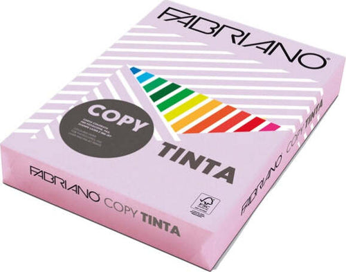 Carta Copy Tinta - A4 - 80 gr - colore tenue lavanda - Fabriano - conf. 500 fogli Casa e cucina/Hobby creativi/Carta e lavorazione della carta/Carta/Carta decorativa Eurocartuccia - Pavullo, Commerciovirtuoso.it
