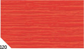 Carta crespa - 50 x 250 cm - 48 gr-m2 - rosso 120 - Rex Sadoch - conf.10 rotoli Casa e cucina/Hobby creativi/Carta e lavorazione della carta/Carta/Carta crespa Eurocartuccia - Pavullo, Commerciovirtuoso.it