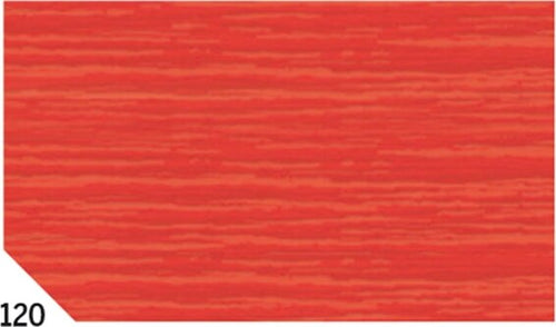 Carta crespa - 50 x 250 cm - 48 gr-m2 - rosso 120 - Rex Sadoch - conf.10 rotoli Casa e cucina/Hobby creativi/Carta e lavorazione della carta/Carta/Carta crespa Eurocartuccia - Pavullo, Commerciovirtuoso.it
