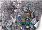 Carta-Da-Parati,-3D-Egitto-Faraone-Astratto