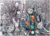 Carta-Da-Parati,-3D-Egitto-Faraone-Astratto