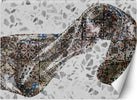 Carta-Da-Parati,-Astratto-3d-Tessuto-di-raso