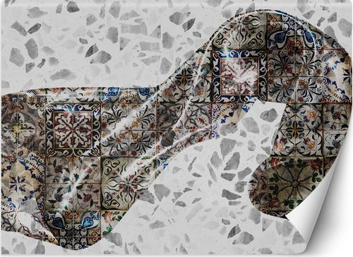 Carta-Da-Parati,-Astratto-3d-Tessuto-di-raso