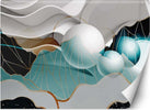 Carta-Da-Parati,-Astratto-con-sfere-3D