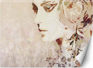 Carta-Da-Parati,-Astratto-Donna-in-autunno