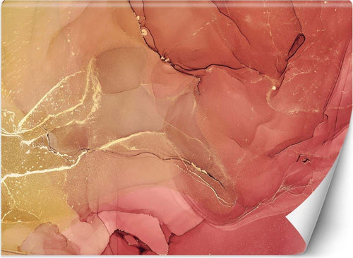 Carta-Da-Parati,-Astratto-oro-rosa