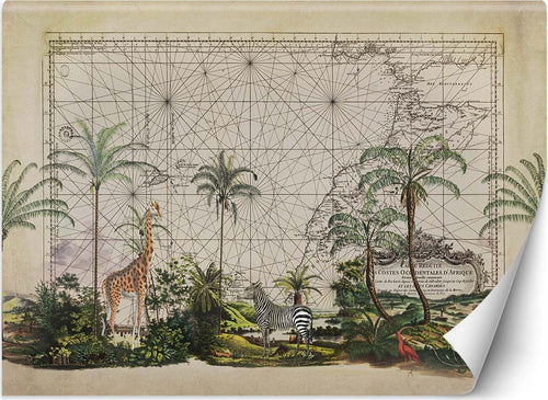 Carta-Da-Parati,-Biglietto-da-Palme-Tropicali