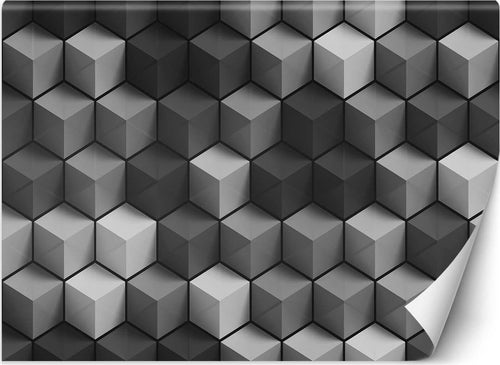 Carta-Da-Parati,-Cubi-astratti-3D