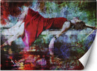 Carta-Da-Parati,-Donna-Retro-Vintage