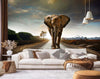Carta-Da-Parati,-Elefante-nel-modo-animale-Africa