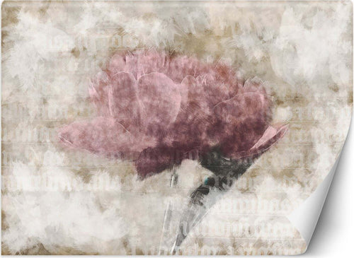 Carta-Da-Parati,-Fiori-astratti-in-colori-pastello