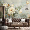 Carta-Da-Parati,-Fiori-di-primavera-vintage