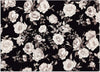 Carta-Da-Parati,-Fiori-in-bianco-e-nero