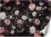 Carta-Da-Parati,-Fiori-Peonie-Rose