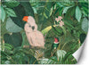 Carta-Da-Parati,-Foglie-di-Monstera-tropicale