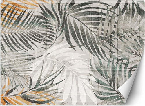 Carta-Da-Parati,-Foglie-di-palma-tropicale
