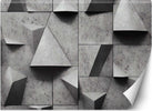 Carta-Da-Parati,-Forme-geometriche-concrete-3D