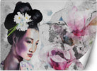 Carta-Da-Parati,-Geisha-giapponese