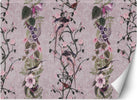 Carta-Da-Parati,-Giungla-colorata-rosa