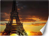 Carta-Da-Parati,-La-Torre-Eiffel-al-tramonto