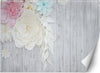 Carta-Da-Parati,-Legno-e-fiori