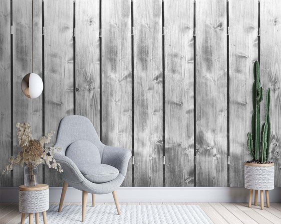 Carta-Da-Parati,-Legno-grigio-vintage