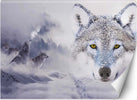 Carta-Da-Parati,-Lupo-nella-nebbia-Animali-della-natura