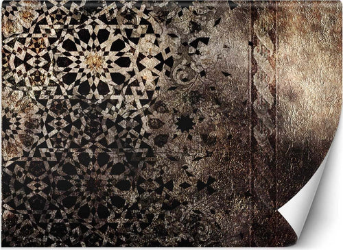 Carta-Da-Parati,-Mandala-Orientale-Ornamento