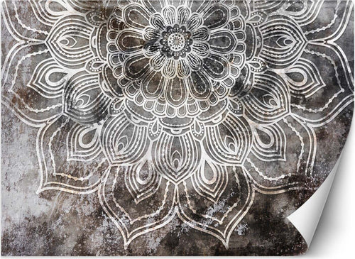 Carta-Da-Parati,-Mandala-Oriente-Vintage-Astratto