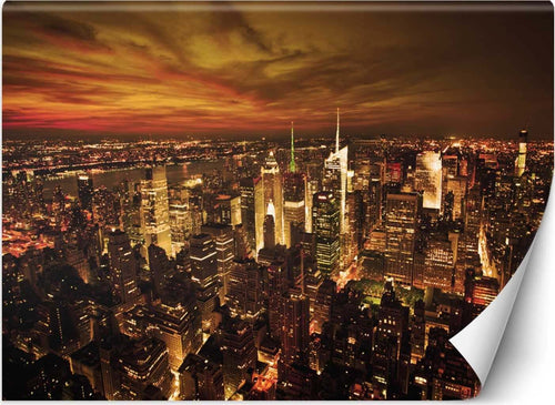 Carta-Da-Parati,-Manhattan-di-mezzanotte