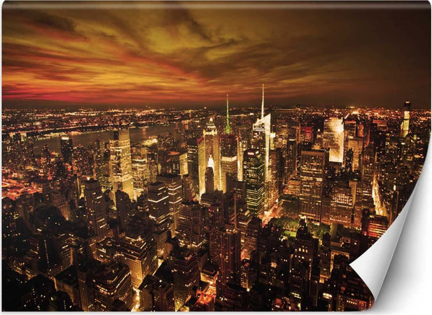 Carta-Da-Parati,-Manhattan-di-mezzanotte
