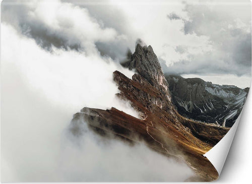 Carta-Da-Parati,-Montagne-tra-le-nuvole