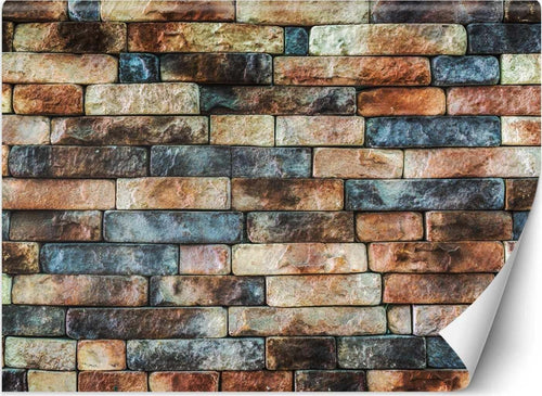 Carta-Da-Parati,-Muro-di-mattoni-colorati