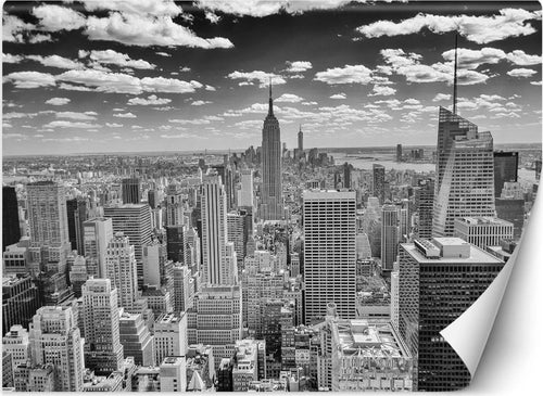 Carta-Da-Parati,-Nuvole-sopra-Manhattan