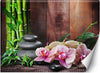 Carta-Da-Parati,-Orchidea-con-bambù