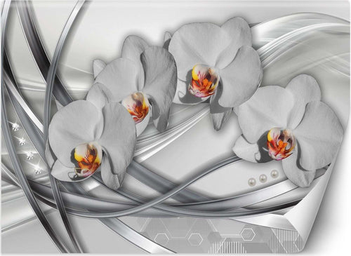 Carta-Da-Parati,-Orchidee-astratte