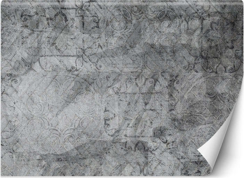 Carta-Da-Parati,-Ornamento-in-calcestruzzo-grigio