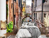 Carta-Da-Parati,-Ponte-e-gondola-di-Venezia